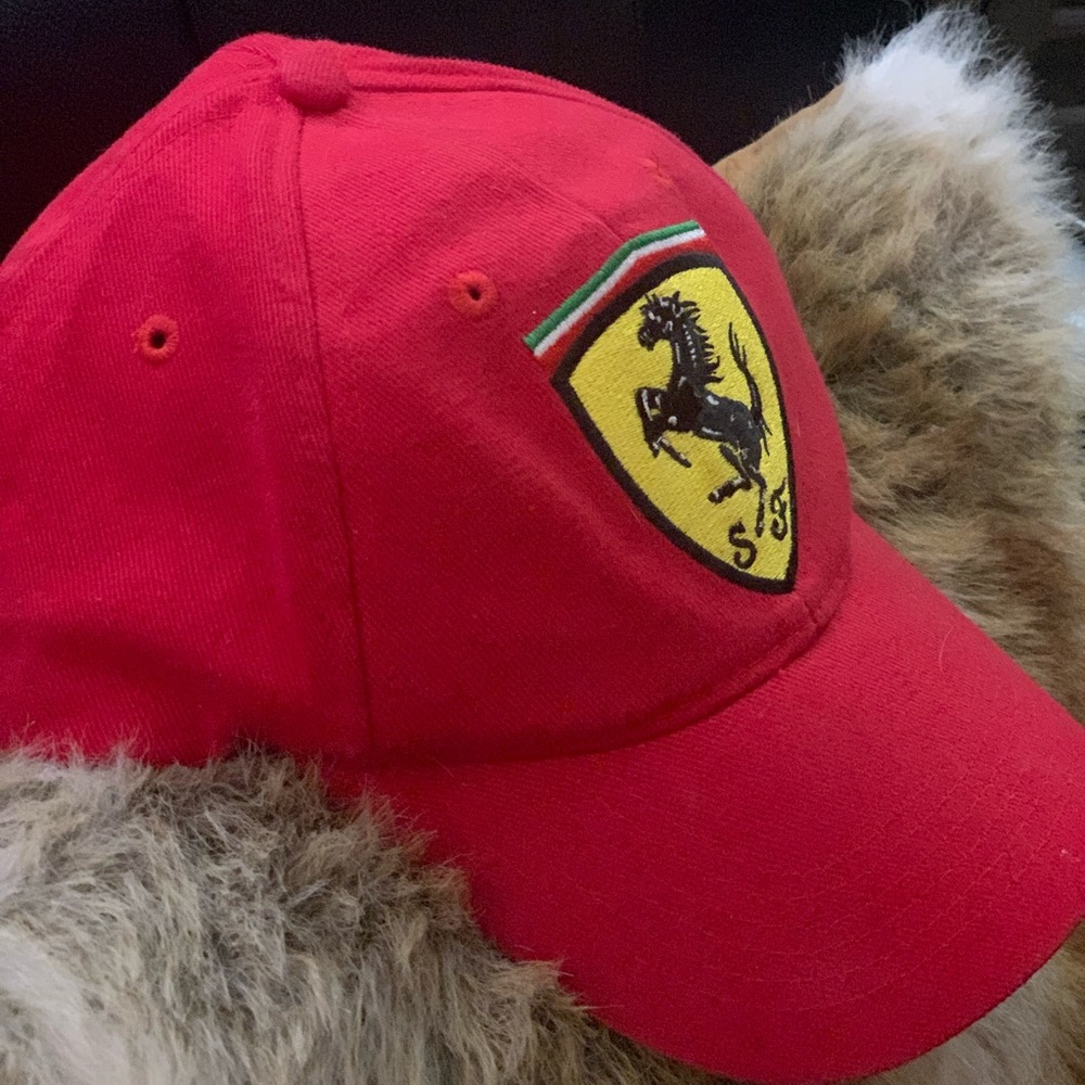 Vintage Never Worn Ferrari SnapBack cap